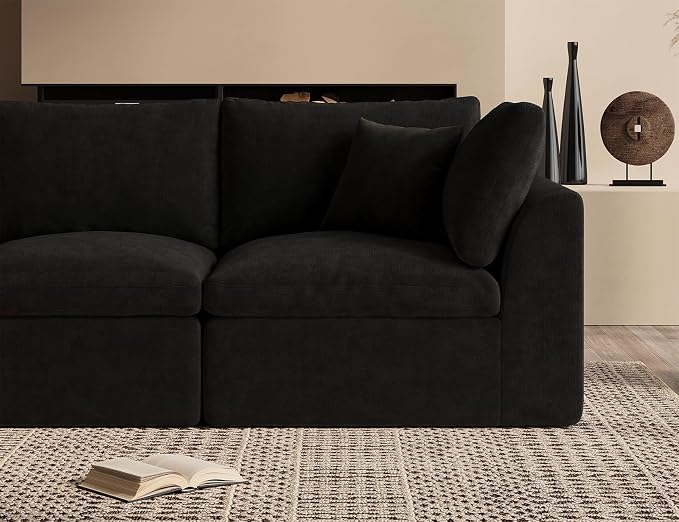 ohllob Corner Seat for Cloud Sectional Couches Living Room, Warm White - Image 5
