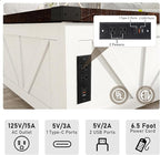 jimeimen Farmhouse Lift Top Coffee Table - Image 4