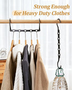 AMKUFO Hangers-Space-Saving 16 Pack Space-Saver, Plastic Magic Hangers - Image 5