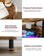 XBurmo Small Round End Table - Image 3
