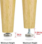 Heavy Duty Furniture Levelers Adjustable Furniture Legs Levelers, Leveling Feet - Image 4