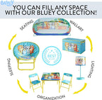 Idea Nuova Bluey Toddler 19” Folding Saucer™ Chair, Ages 3+ - Image 5