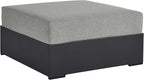 Modway Tahoe Aluminum Ottoman Gray by Modway