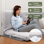ZonLi Japanese Floor Futon Mattress Twin Size 75"x 39", 100% Cotton Cover 4'' - Image 2