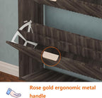 Shoe Cabinet Storage, Modern Freestanding Organizer - Image 6