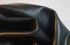 Black Lambtouch Soft Faux Vegan PU Leather by The Yard Synthetic Pleather 0.8 - Image 2