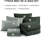 Monbix Full Size Comforter Set, Deep Forest Bedding Comforter - Image 7