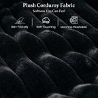 Belffin Corduroy Sectional Sleeper Sofa - Image 8