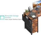 Lufeiya L Shaped Computer Desk - Image 8