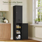 TEENFON 67" H Tall Storage Cabinet - Image 4