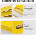 MIULEE Yellow Outdoor Seat Cushion 22x24 Inch Waterproof & 3 Year Fade - Image 7