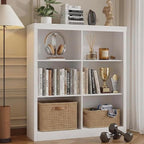 GarveeHome 6 Cube Storage Organizer, 53 Inch Tall Bookcase by GarveeHome
