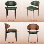 YaFiti Dining Chairs Set of 6, Dining Room and Kitchen Chairs, Mid Century - Image 7