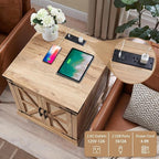 Barnyatoh Farmhouse Boho End Table - Image 6