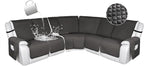 HDCAXKJ 100% Waterproof Reclining Sectional Couch Covers L Shape Recliner Sofa by HDCAXKJ
