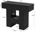 Tribesigns Farmhous End Table, 2-Tier Narrow Side Table - Image 2