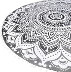 Mandala Floor Pillow Cover Meditation Cushion Seating Throw Hippie Round - Image 7