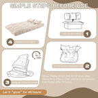 Folding Sofa Bed, Convertible Sleeper Chair - Image 8
