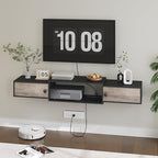 HOOBRO 55" Floating TV Stand - Image 3