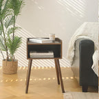 MaxSmeo Nightstand, Mid Century Modern Side Table Bedroom - Image 7
