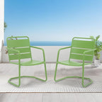MELLCOM Patio Chairs Set of 2, Small Patio Furniture Set - Image 8