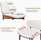 YaFiti Dining Chairs Set of 4, Dining Room and Kitchen Chairs, Mid Century - Image 4