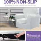 ZNSAYOTX Luxury Velvet Chair Slipcovers - Image 5