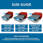 Meliusly Sleeper Sofa Support Board Queen Size – Durable Support to Fix Sagging - Image 5
