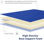 MAXYOYO Japanese Floor Mattress Futon Mattress, Thicken Sleeping Pad Foldable - Image 3