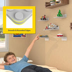 BlissBox 6-Pack Floating Display Shelves - Image 6