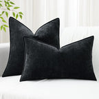 decorUhome Summer Couch Euro Sham Throw Pillow Covers 26x26 Set of 2, - Image 5