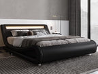 Allewie King Size LED Platform Bed Frame - Image 3