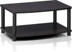 Furinno TURN-N-TUBE TV Riser Stand, 2-Tier Small Elevated No Tools TV Stand - Image 9