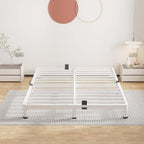 ROIL 4 Inch White Queen Bed Frame - Image 6