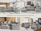 EASE MOOSE Modern Loveseat Sofa - Image 6