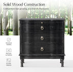 HULALA HOME Solid Wood End Table - Image 5