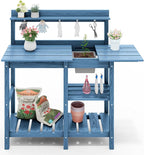 SERWALL Outdoor Potting Bench - Image 10