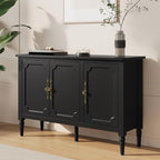 FansaFurn 3-Door Cabinet with Adjustable Shelves, Accent Sideboard with Turned by FansaFurn