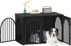 Hzuaneri 39.4" Wooden Dog Crate Furniture, Indoor Dog Kennel Dogs Cage by Hzuaneri