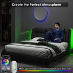 Keyluv Queen Size LED Bed Frame - Image 4