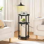 HOOBRO Set of 2 Small Round Side Tables - Image 6