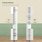 TEENFON Bathroom Cabinet, Narrow Bathroom Storage Cabinet - Image 5