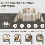 DREAMINGO Couch Cover for Armchair Reversible Chenille Chair Sofa Protector - Image 3