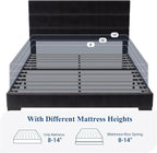 Allewie Full Size Platform Bed Frame - Image 7