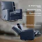 Harkawon Swivel Rocker Recliner Chair, Glider Rocker Recliner, Rocking Chairs - Image 4
