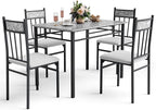 NAFORT 5 Piece Dining Table Set by NAFORT