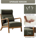 ANJ Mid Century Modern Accent Chair - Image 3
