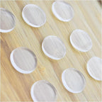 Extremely Soft Clear Glass Table Top Anti Slip Bumper Pads Non-Adhesive Rubber by LINOUPOWER510