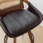Set of 2 Bar Stools Counter Height - Image 7