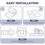 Wicker Chair Cushions of 3 Pieces, Waterproof Cushions - Image 6